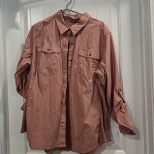 Carhartt Peach Button-Up Shirt